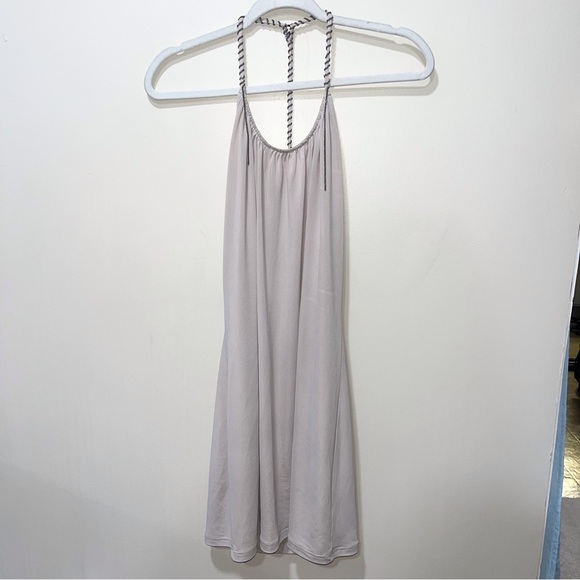 Boston Proper T-Back Dangle Chain Dress - Picture 1 of 7